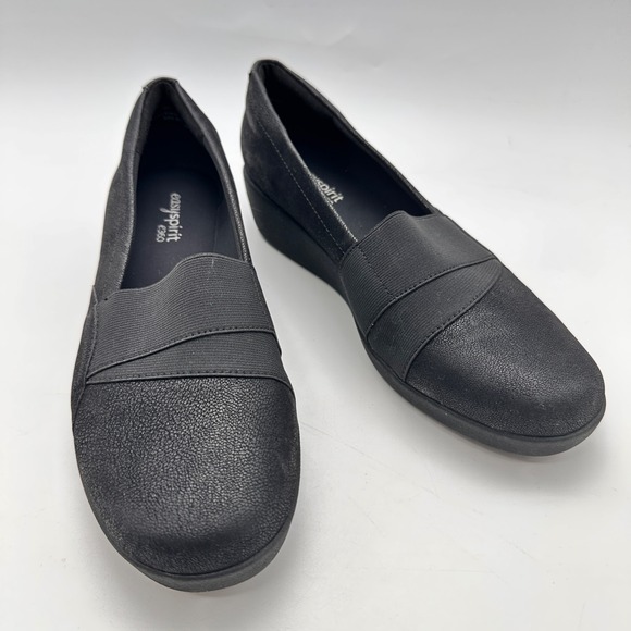 Easy Spirit Shoes - Easy Spirit Slip-On Comfort Shoes Women's 9.5 Black
